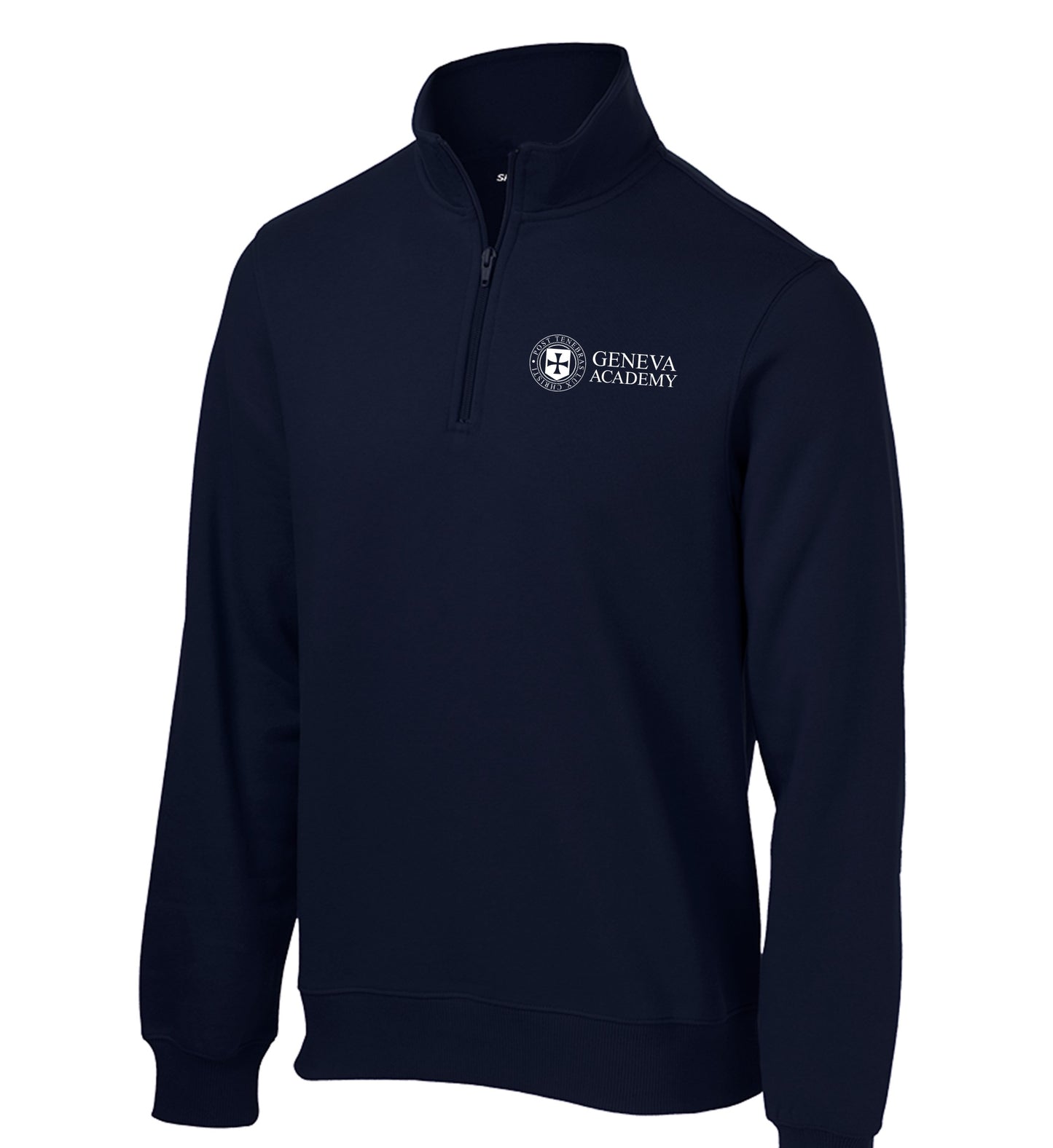 Geneva Academy Adult 1/4 Zip Sweatshirt