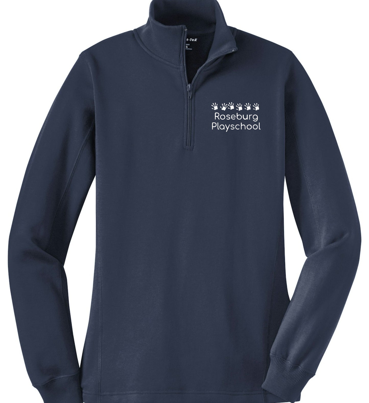 Playschool Women's & Men's 1/4 zip Sweatshirt