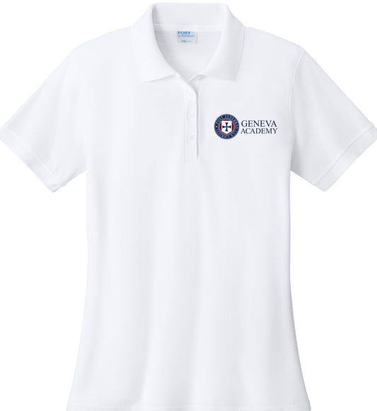 Geneva Academy Ladies Core Blend Pique Polo