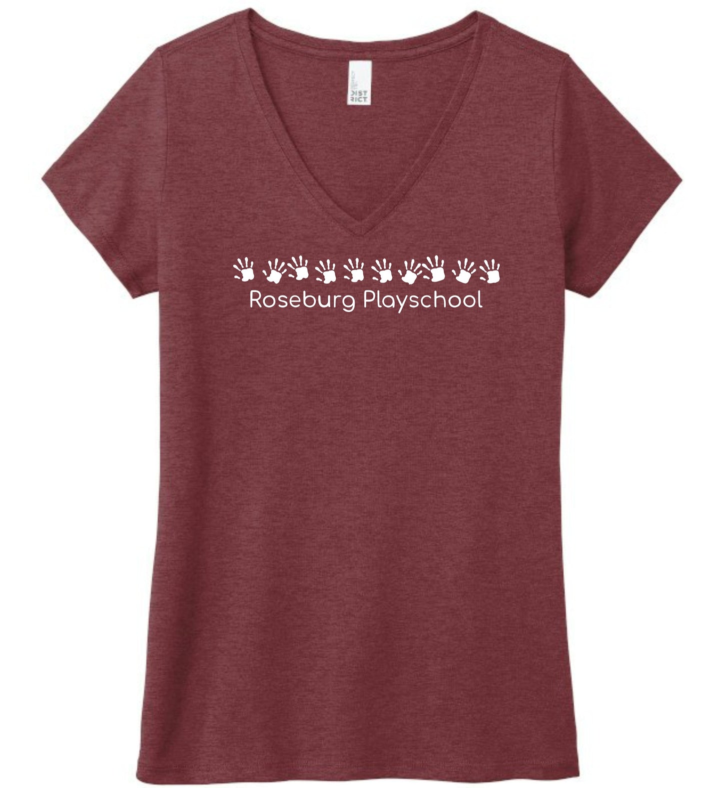 Playschool Ladies V-Neck T-Shirt