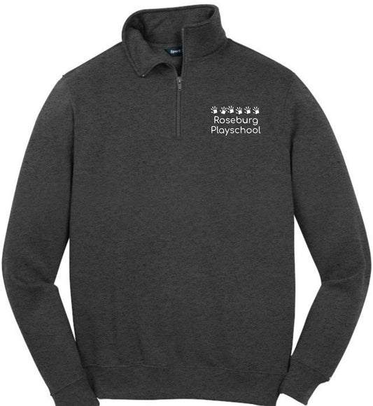 Playschool Women's & Men's 1/4 zip Sweatshirt