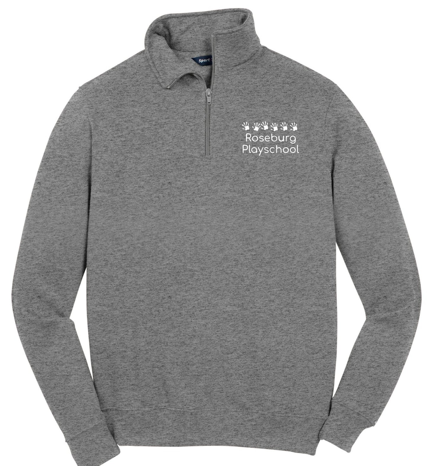 Playschool Women's & Men's 1/4 zip Sweatshirt