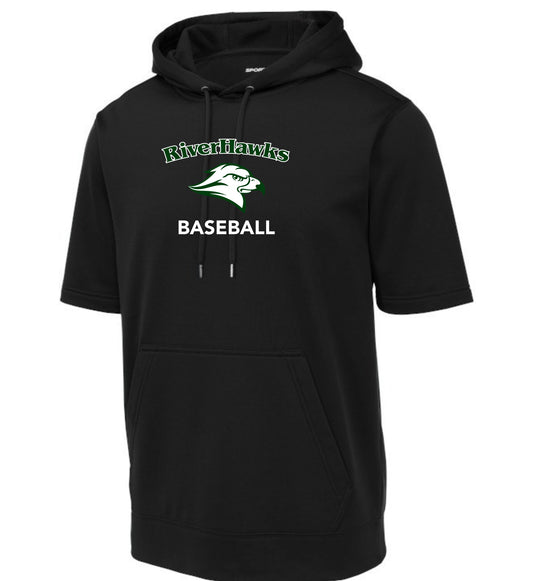 Jr. Riverhawks Short Sleeved Hoodie - Youth and Adult