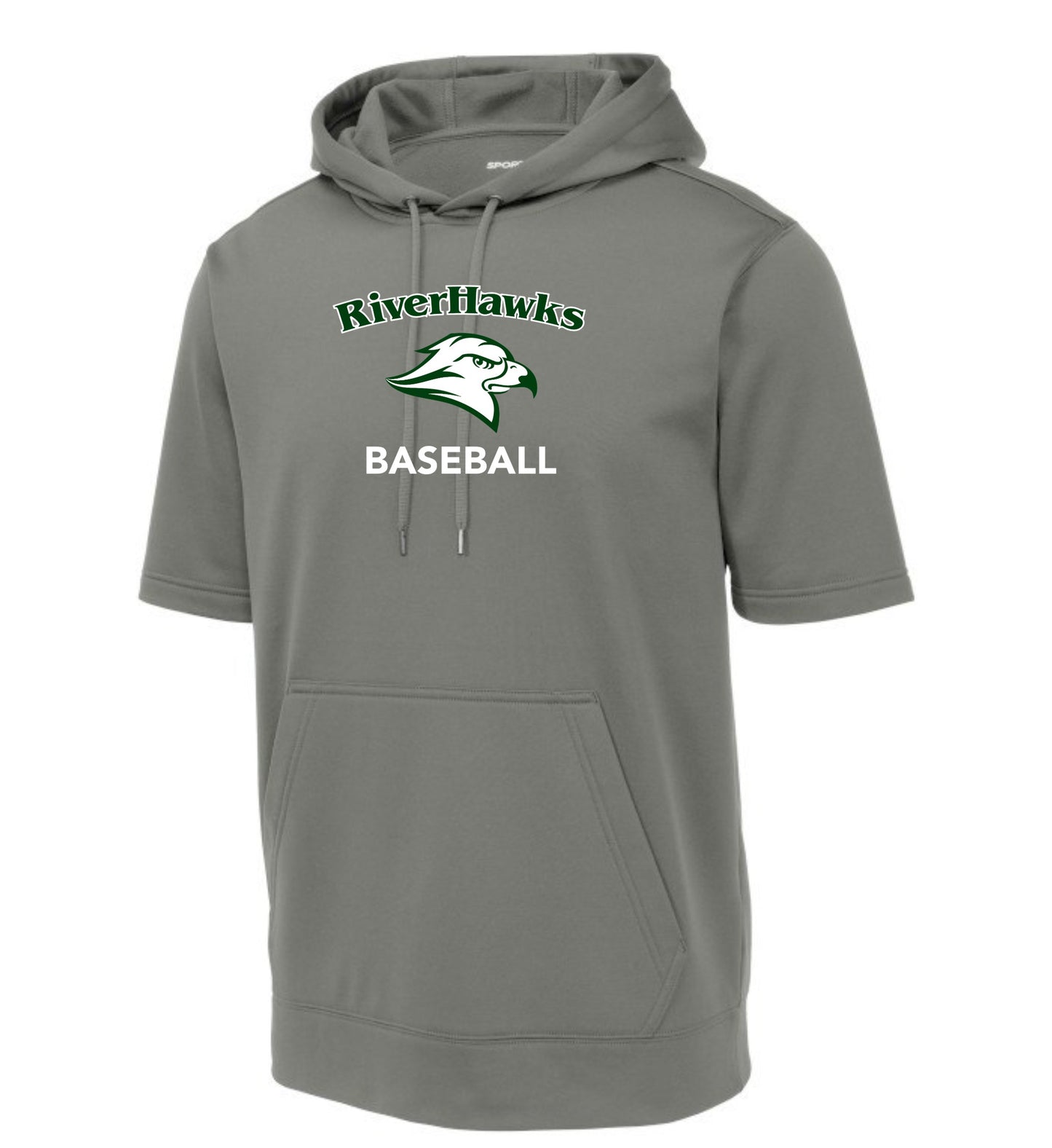 Jr. Riverhawks Short Sleeved Hoodie - Youth and Adult