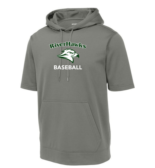 Jr. Riverhawks Short Sleeved Hoodie - Youth and Adult