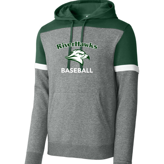Jr. Riverhawks Vintage Colorblock Adult Hoodie