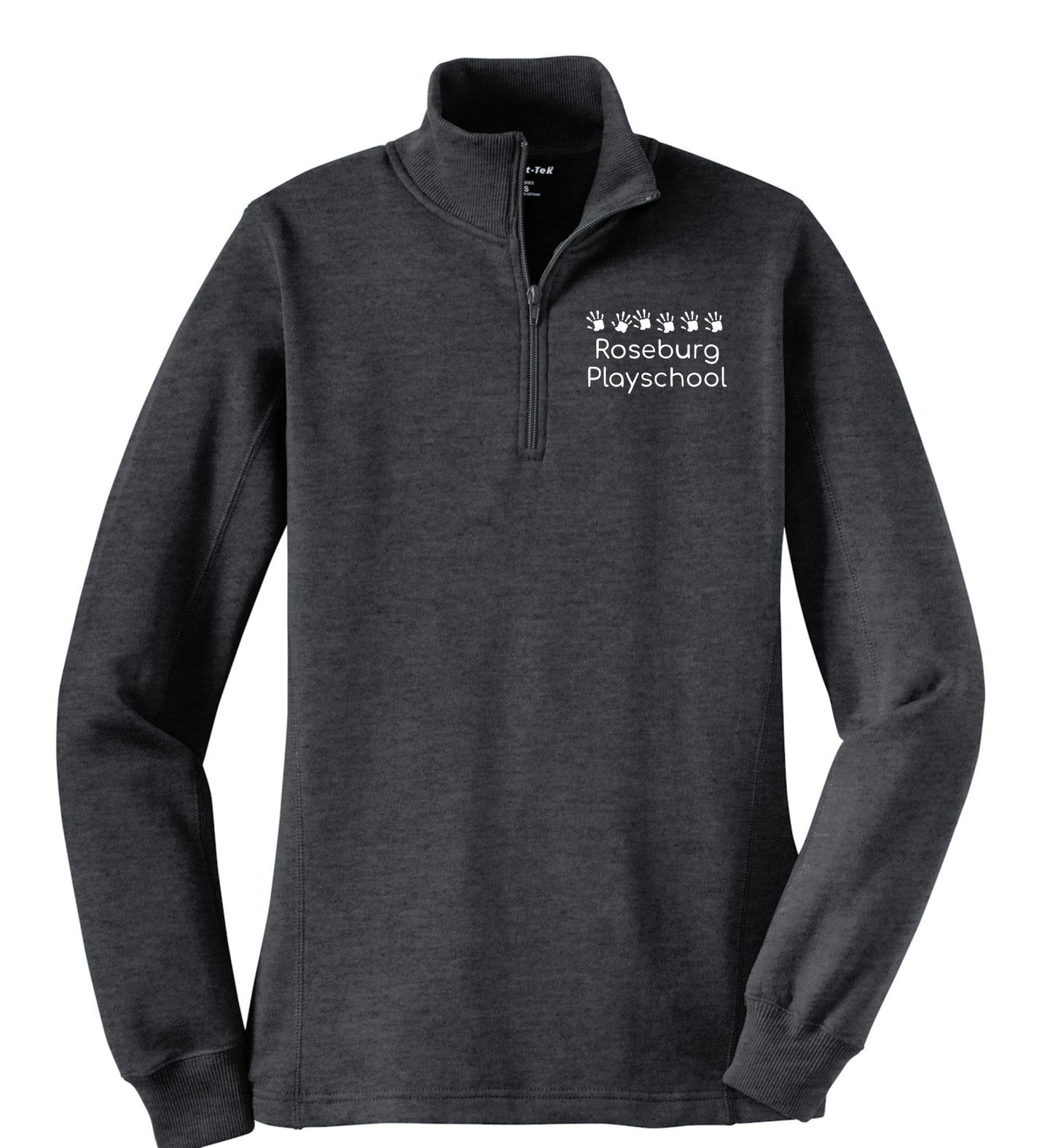 Playschool Women's & Men's 1/4 zip Sweatshirt