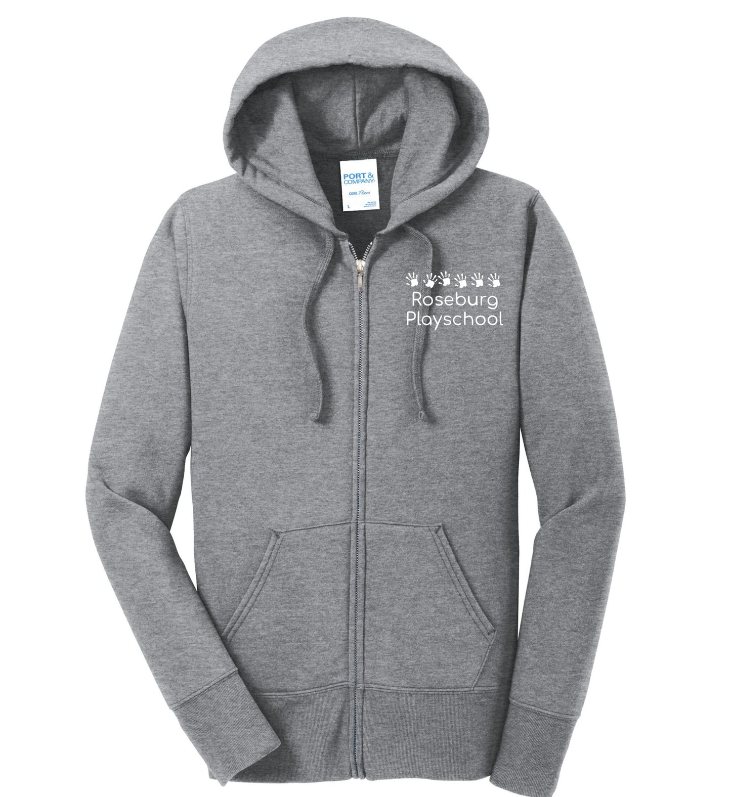 Women's Zip front Hoodie