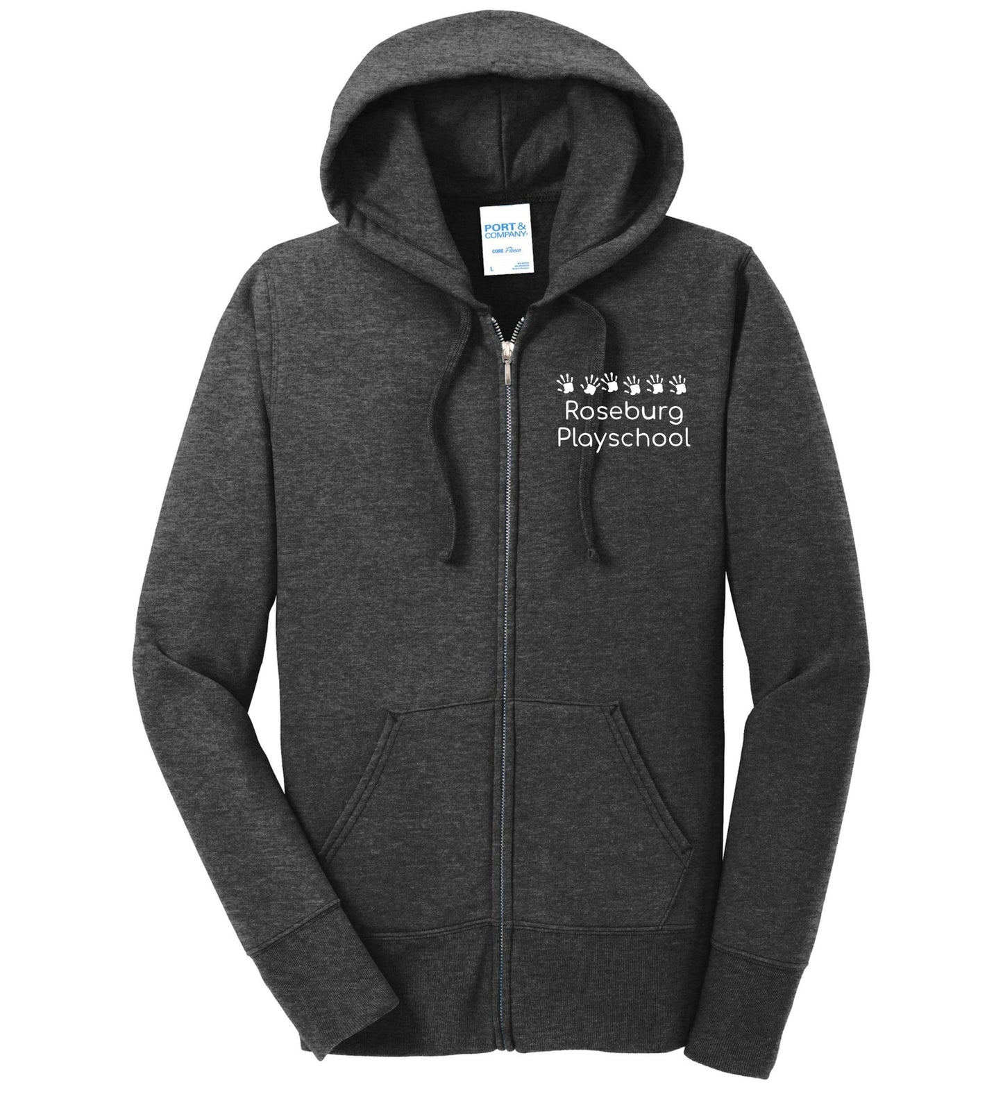 Women's Zip front Hoodie
