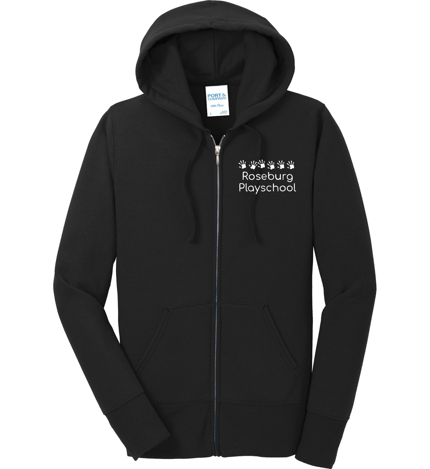 Women's Zip front Hoodie
