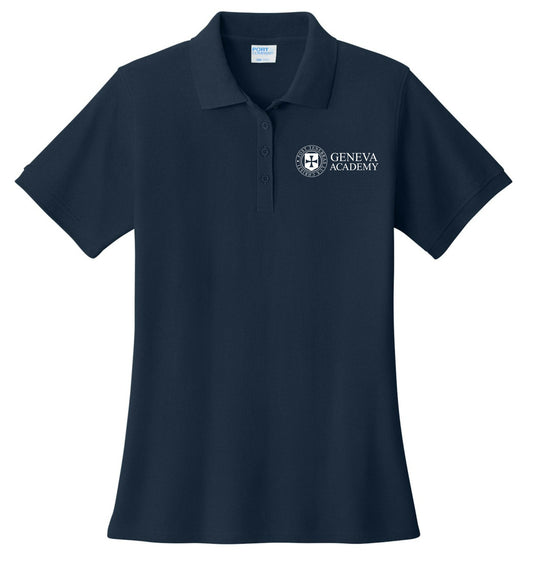 Geneva Academy Ladies Core Blend Pique Polo