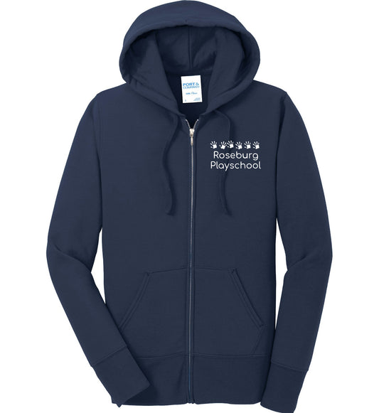 Women's Zip front Hoodie