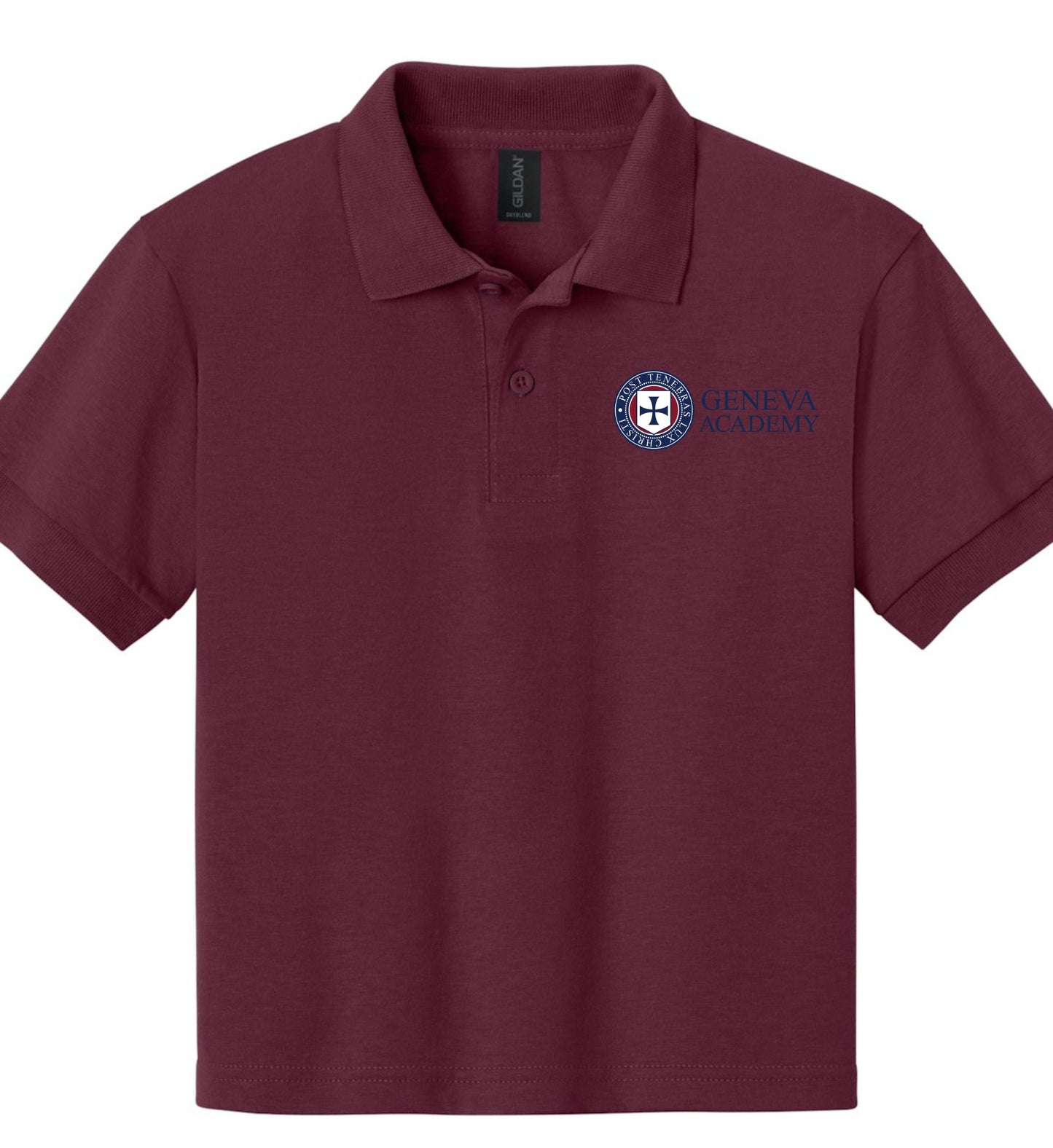 Geneva Academy Girls & Boys Jersey Knit Polo
