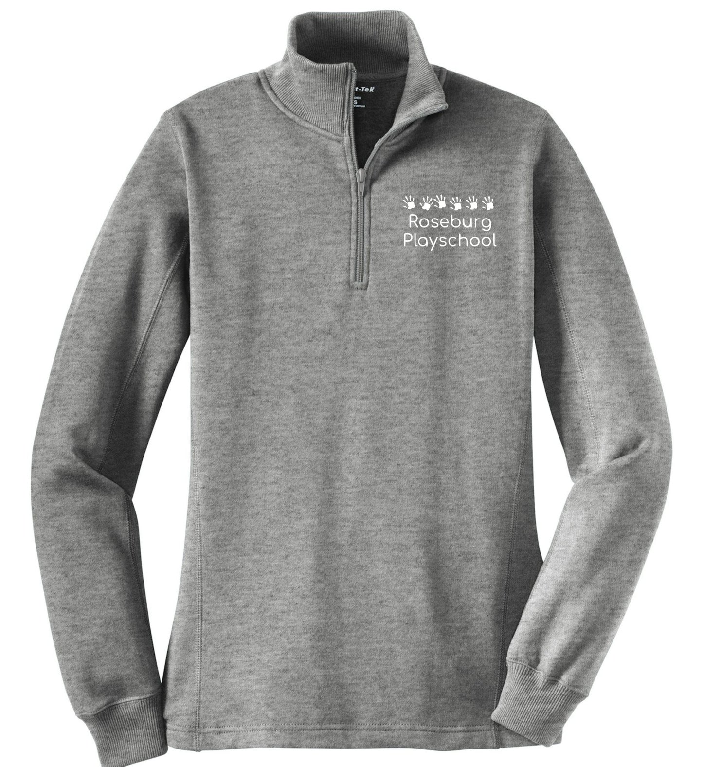 Playschool Women's & Men's 1/4 zip Sweatshirt